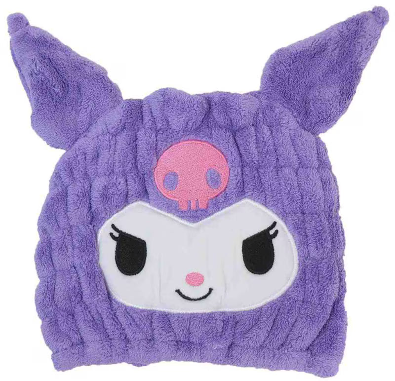 Sanrio 吸水速乾タオルキャップ