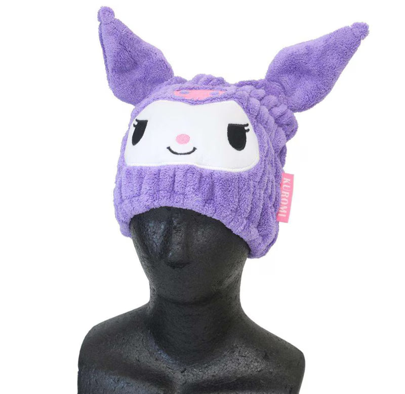 Sanrio 吸水速乾タオルキャップ
