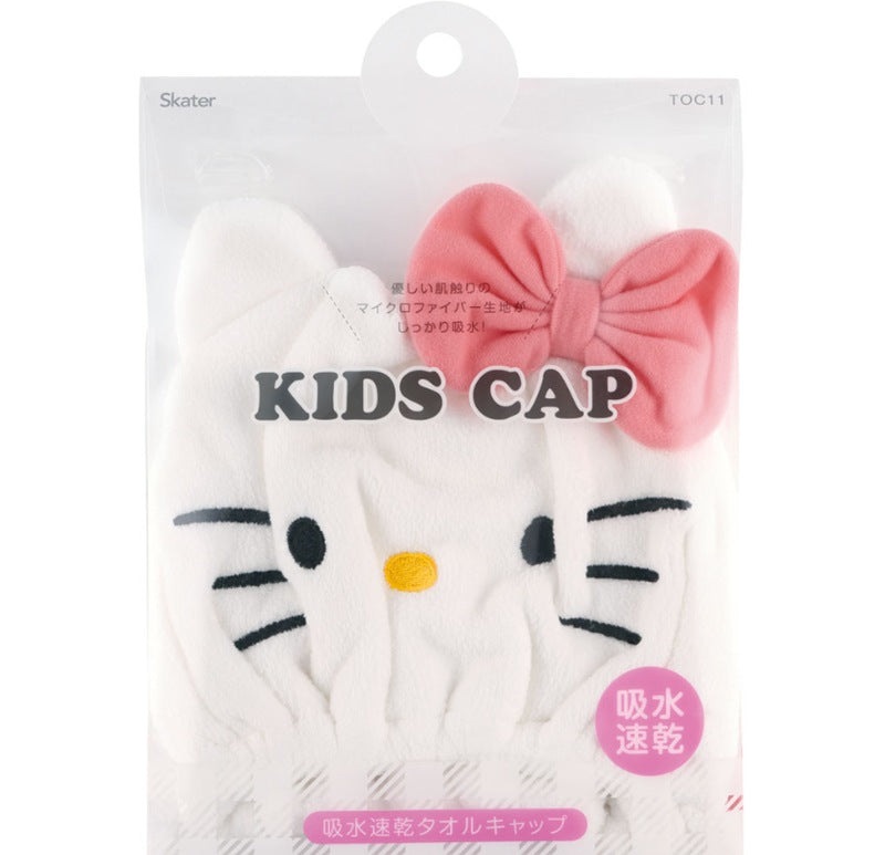 Sanrio 吸水速乾タオルキャップ