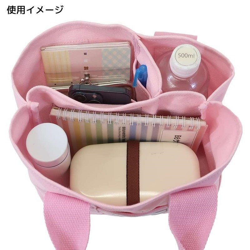 Sanrio 帆布仕切りミニトートバッグ