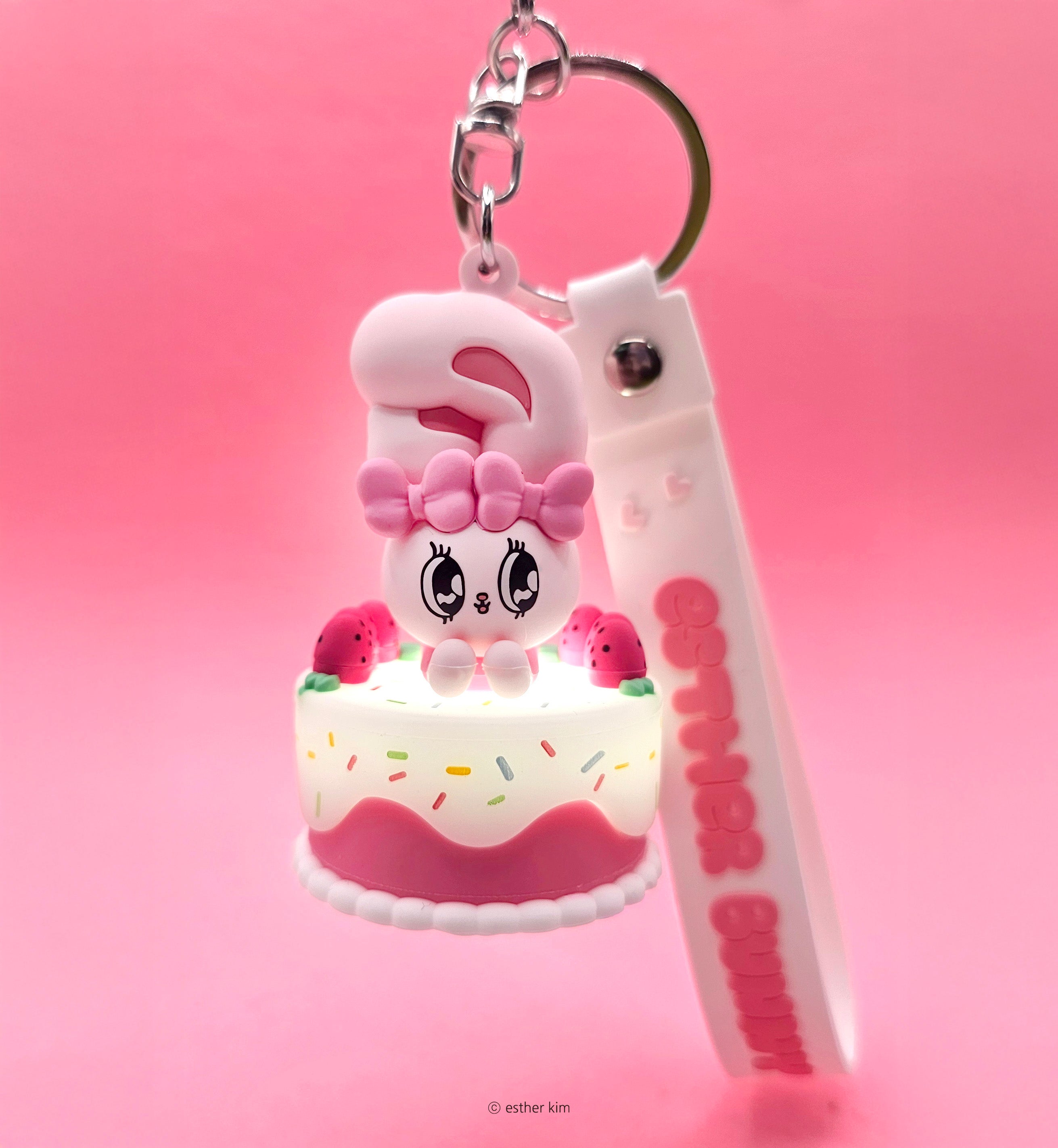 Esther Bunny ライトキーリング Light Key Ring