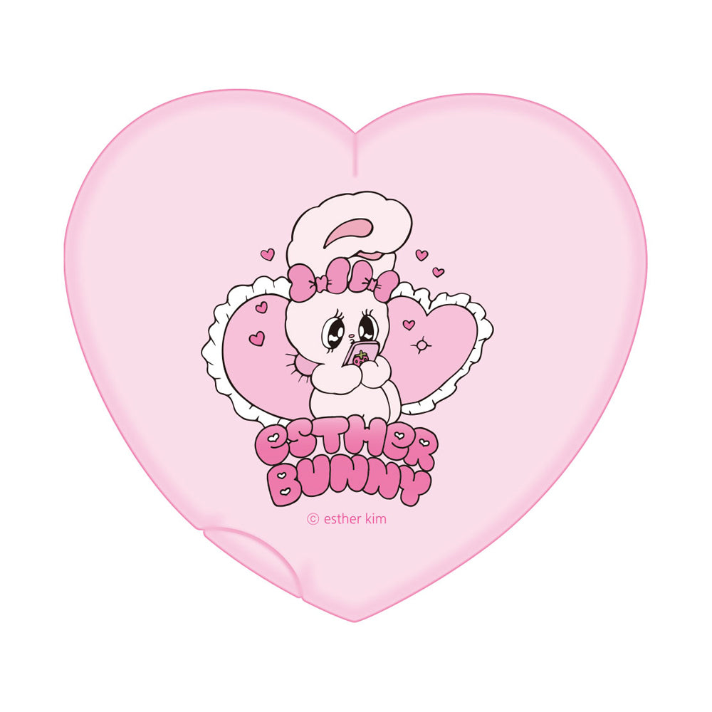 Esther Bunny ハート型ミラーコーム(リボンバニー/クリームバニー)