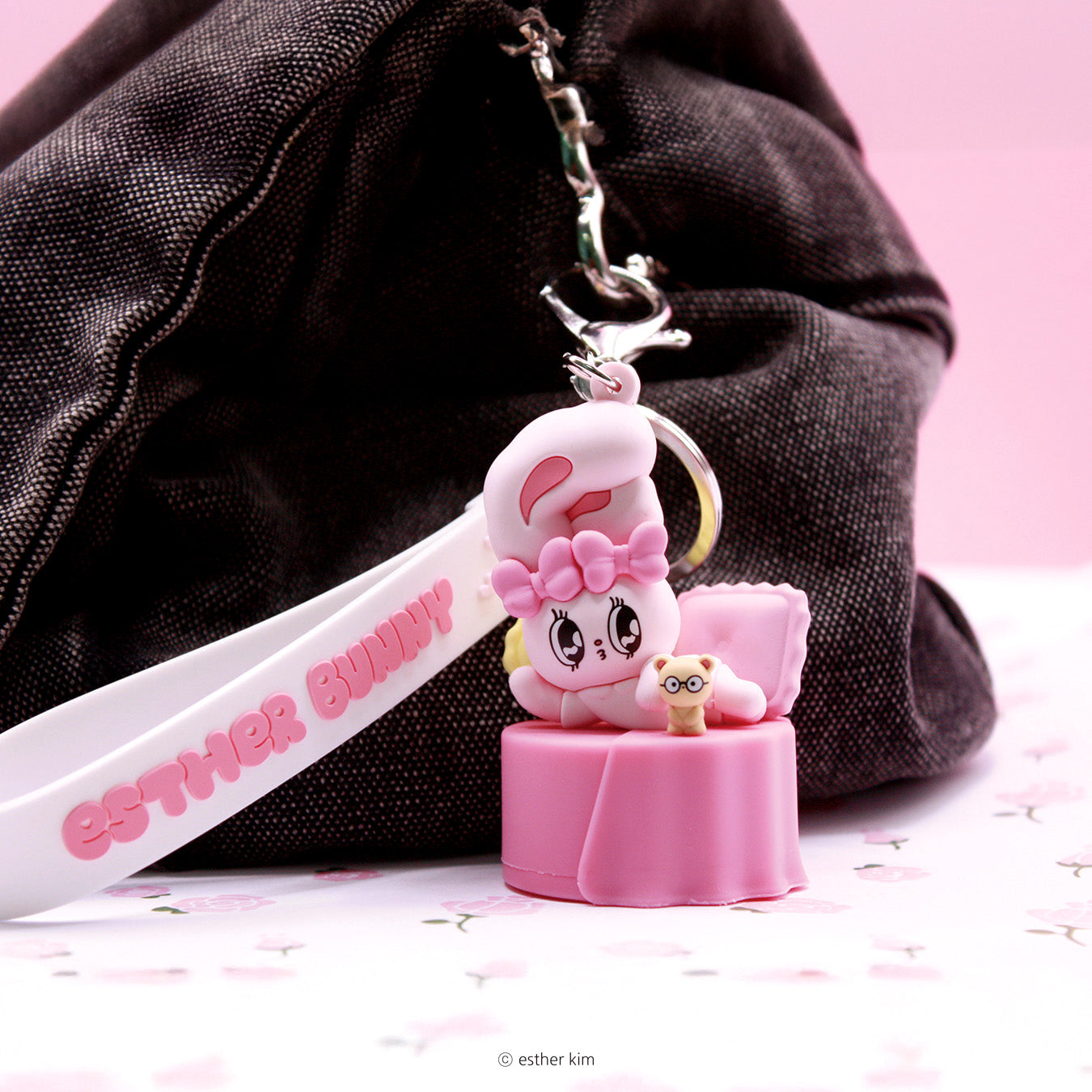 Esther Bunny ライトキーリング Light Key Ring