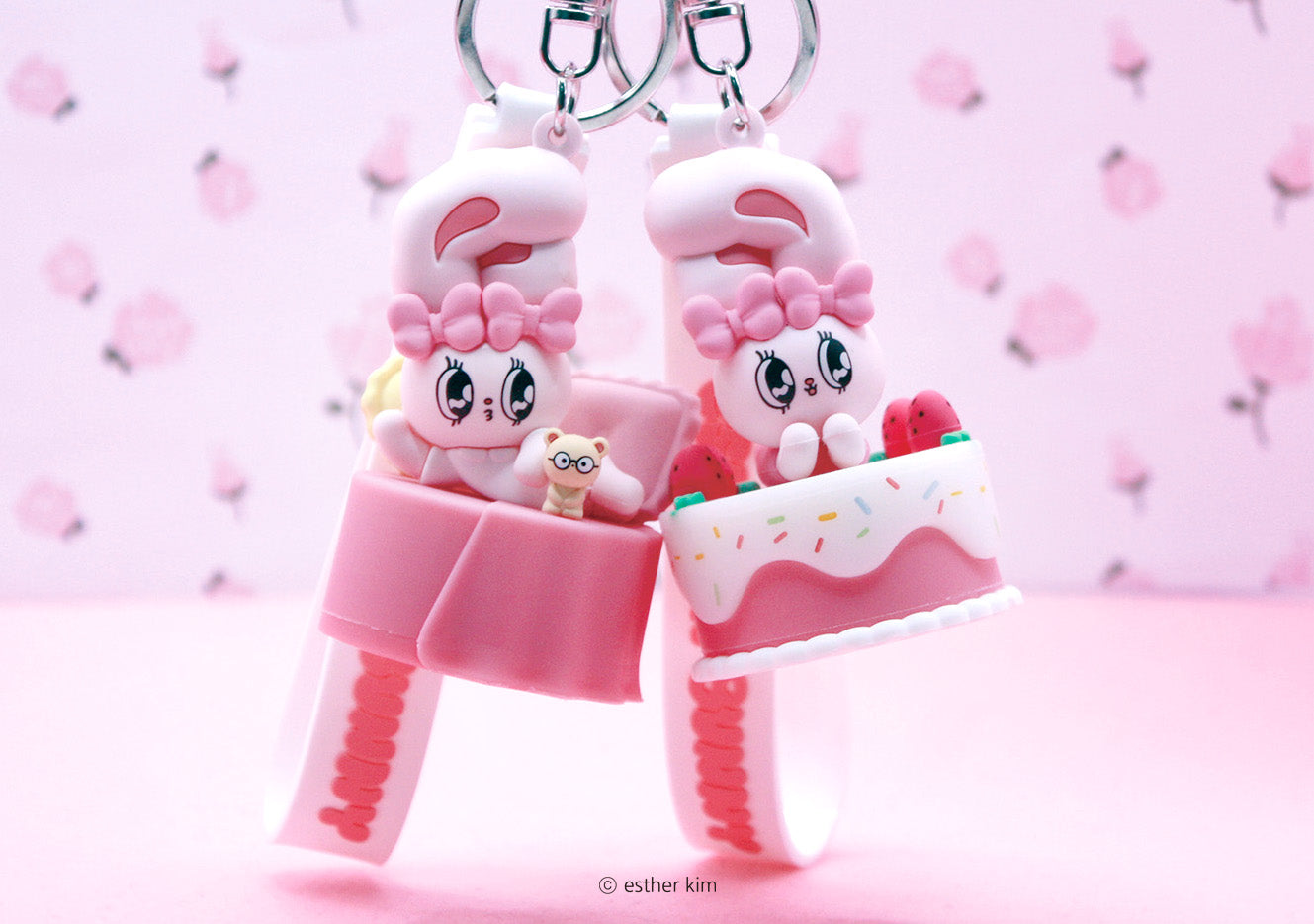 Esther Bunny ライトキーリング Light Key Ring