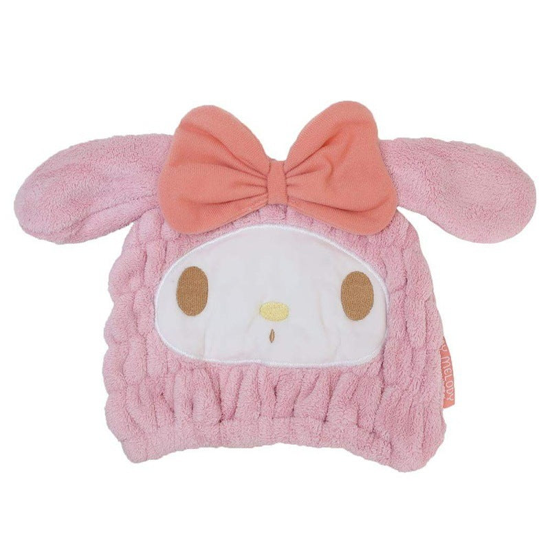 Sanrio 吸水速乾タオルキャップ