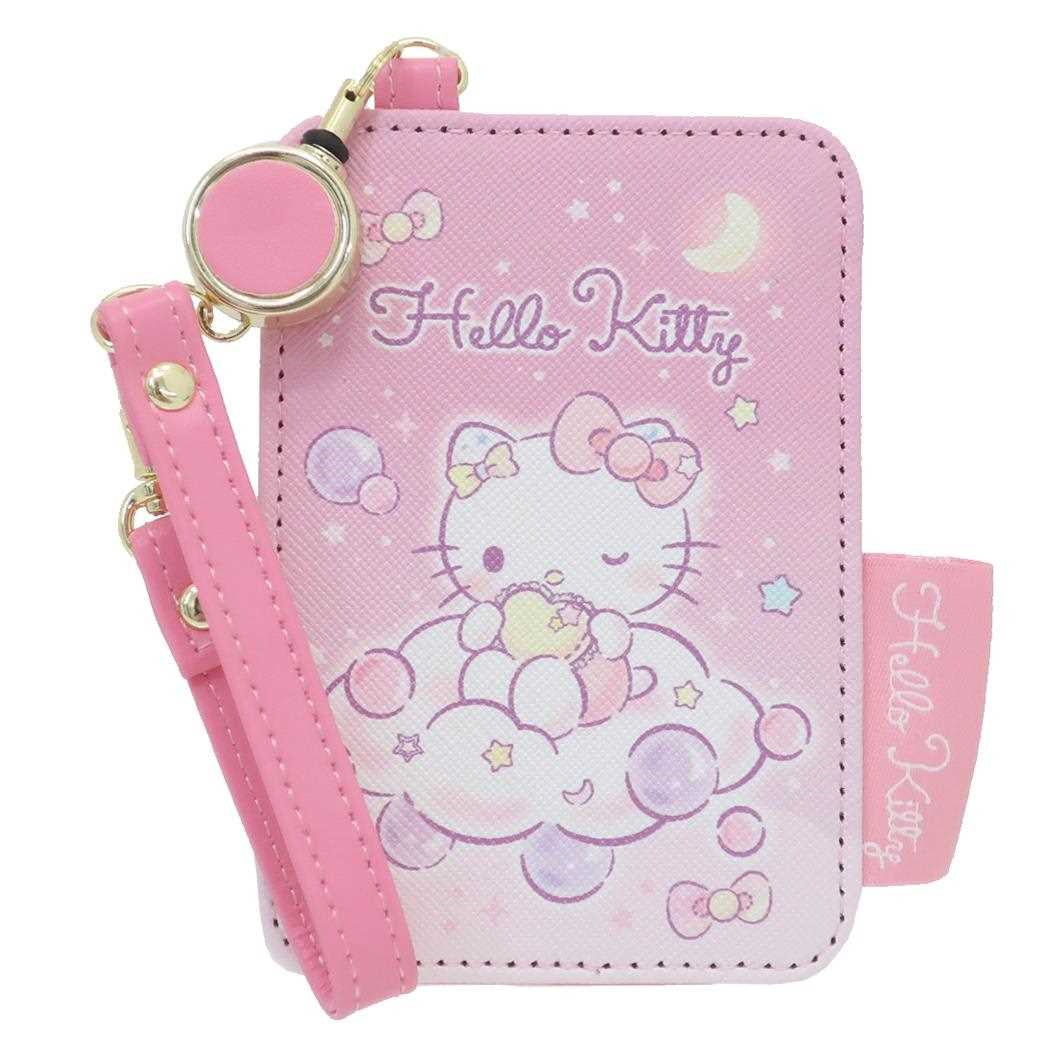 Sanrio リール付きパスケース