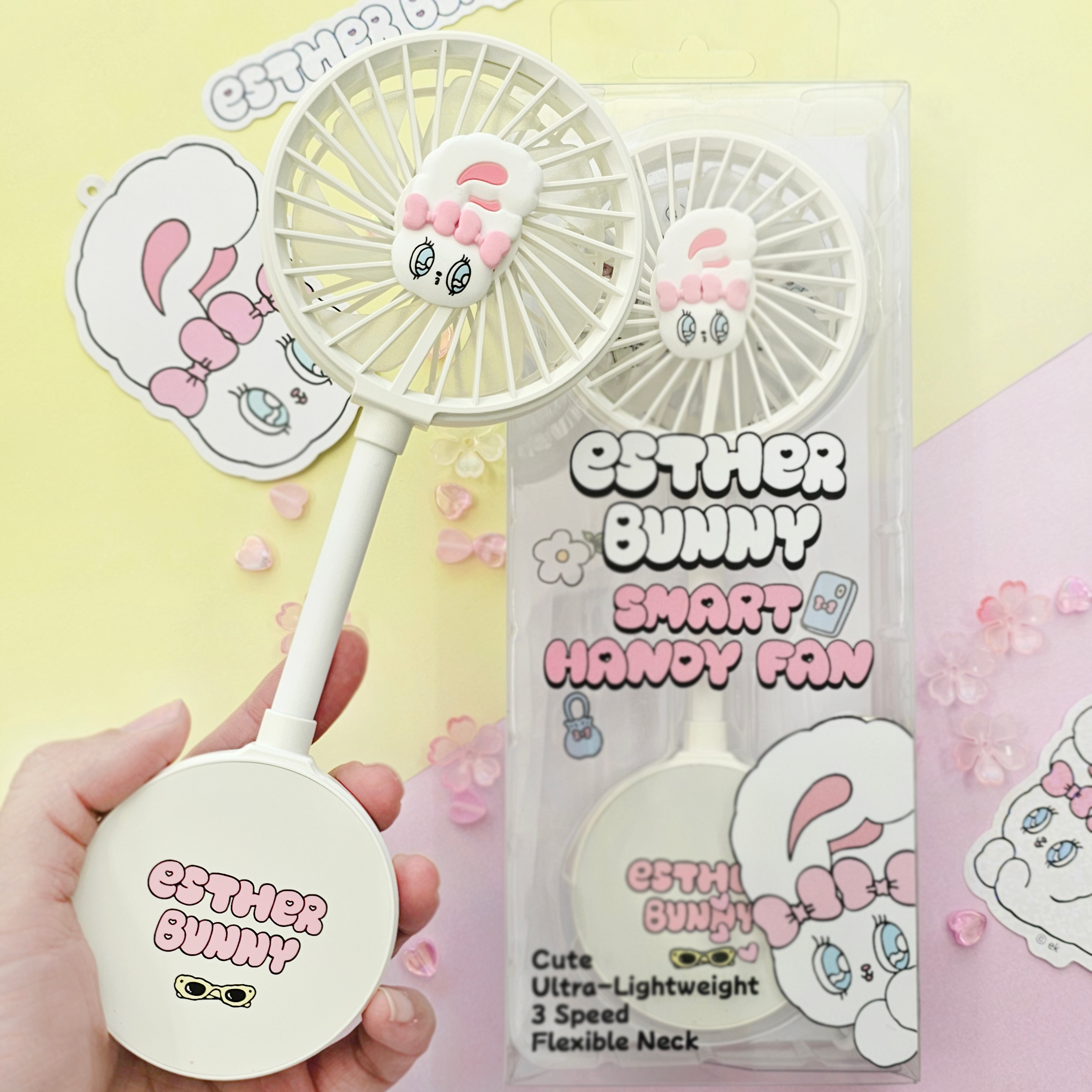 エスターバニー　扇風機 Esther Bunny スマートハンディファン
